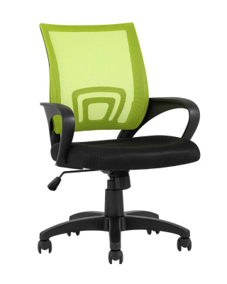 Кресло офисное TopChairs Simple зеленый фото Кресло офисное TopChairs Simple зеленый. Фото №2