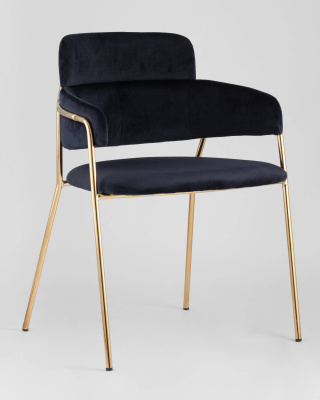 Стул Полин темно-синий. Фото