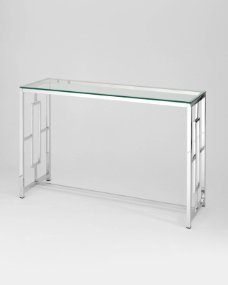 Консоль БРУКЛИН 120*40 серебро. Фото