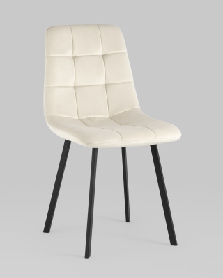 Стул Chilly велюр бежевый. Фото