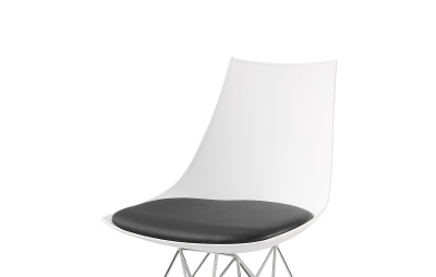 Стул PM062 white/black фото Стул PM062 white/black. Фото №5