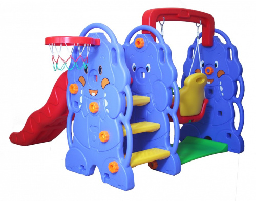 Комлекс игровой Слоник ZK009-1, красный, синий. Фото №6