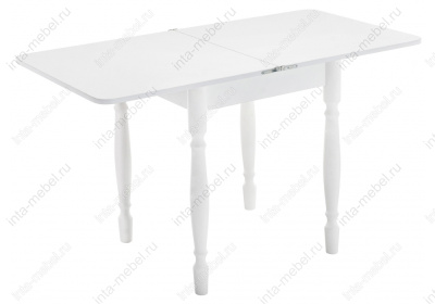 Стол деревянный Маера белый. Фото