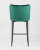 Стул полубарный Ститч велюр изумрудный. Фото №6