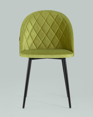 Стул Марсель велюр оливковый. Фото