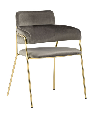 Стул Полин коричневый. Фото №2