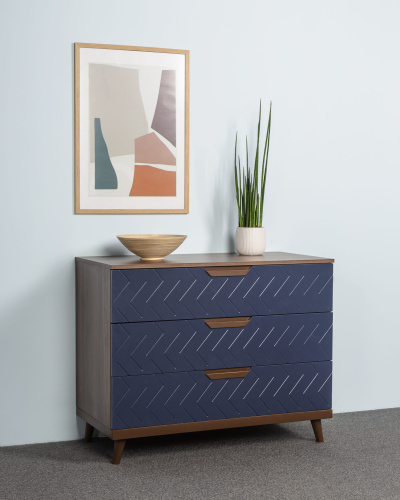 Комод с 3 ящиками Сканди Сапфир. Фото №12