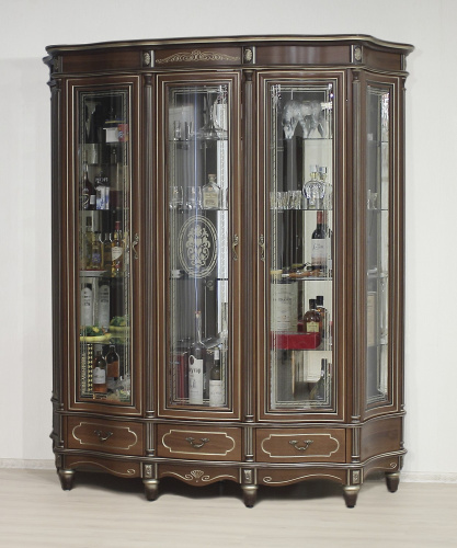 Витрина 3-х дверная Палермо 11. Фото №1