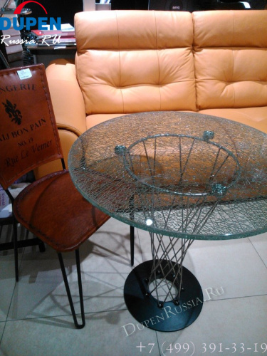 Стол журнальный RT-413 (C) 70 эффект "битое стекло". Фото №4