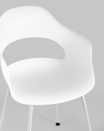 Стул Lady пластик белый. Фото №9