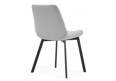 Стул Челси черный / светло-серый. Фото