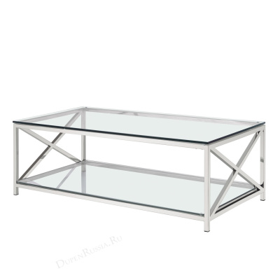 Журнальный стол DUPEN CT-230 Прозрачный фото Журнальный стол DUPEN CT-230 Прозрачный. Фото №2