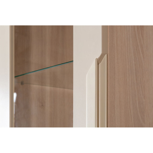 Шкаф витрина Сканди Жемчужно-белый. Фото №8