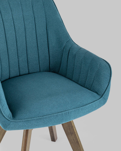 Стул вращающийся MANS бирюзовый 2 шт.. Фото №11