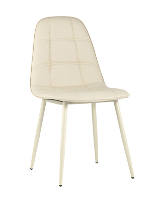 Стул Тейлор экокожа кремовый. Фото
