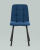 Стул Oliver Square велюр синий фото Стул Oliver Square велюр синий. Фото №5