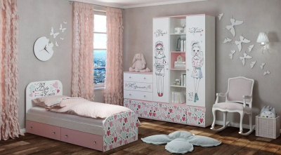 Шкаф платяной Малибу,белый. Фото