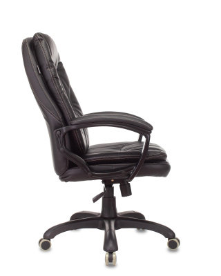 Кресло руководителя Бюрократ CH-868N черный эко.кожа крестовина пластик фото Кресло руководителя Бюрократ CH-868N черный эко.кожа крестовина пластик. Фото №5