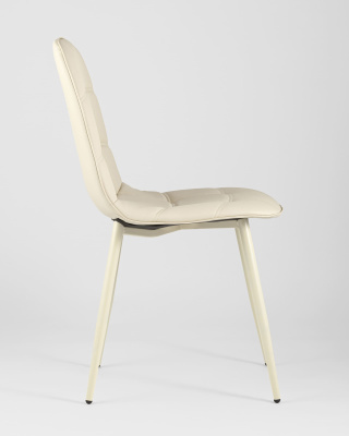 Стул Тейлор экокожа кремовый. Фото