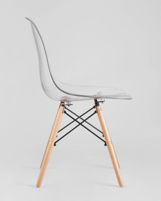 Стул DSW прозрачный. Фото