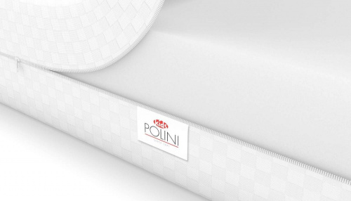 Матрас детский Polini Kids Basic Nature 2000x900, белый. Фото №4