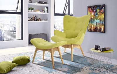 Банкетка DC-917F оливковая фото Банкетка DC-917F оливковая. Фото №3