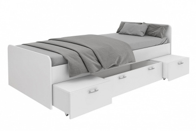 Кровать Боро,белый. Фото