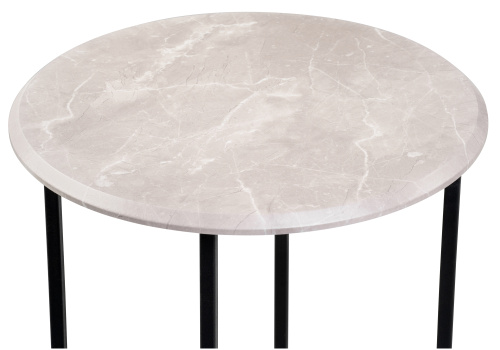 Журнальный стол, Грейс мрамор серый / черный. Фото №3
