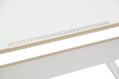 Стол учебный Polini Kids City D2, белый. Фото №7