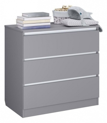Комод Polini kids Simple 1980, серый. Фото