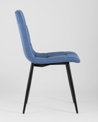 Стул Вольт рогожка синий фото Стул Вольт рогожка синий. Фото №4