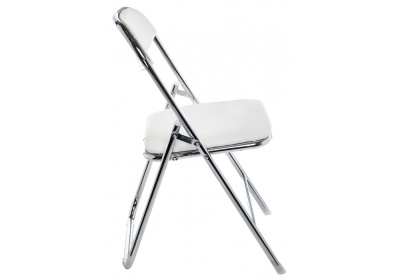 Стул Fold раскладной белый. Фото