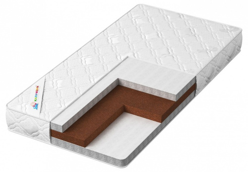 Матрас детский Джангл Джой 1700x800, белый. Фото №1