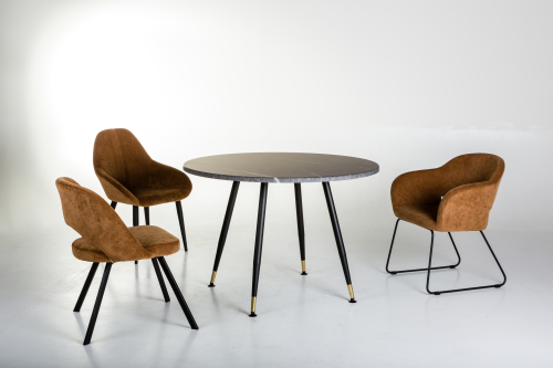 Кресло Oscar Розов/ЛинкЗолот. Фото №6