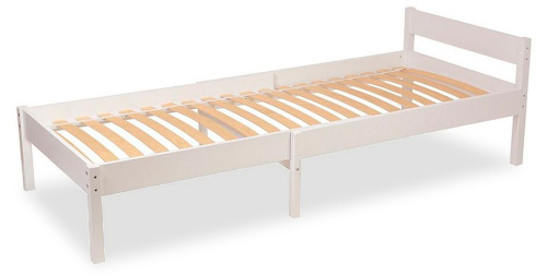 Кровать Polini Kids Simple, белый фото Кровать Polini Kids Simple, белый. Фото №1