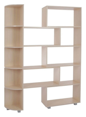 Стеллаж 2 Дуб млечный. Фото