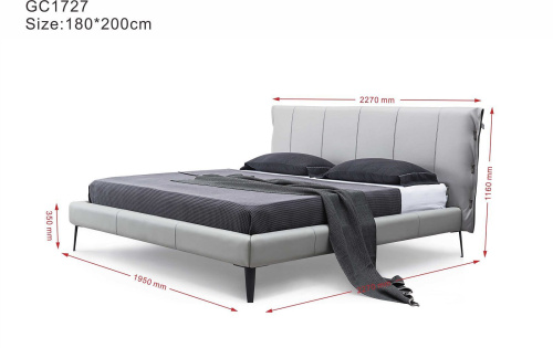 Кровать 1727 коричневая. Фото №17