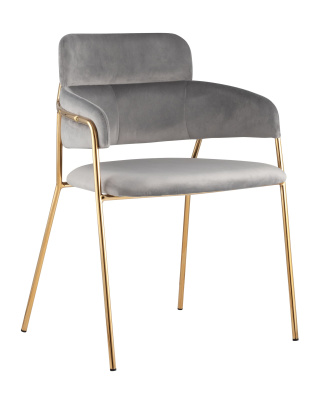 Стул Полин светло-серый. Фото