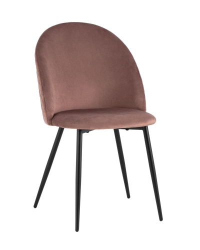 Стул Lilly велюр пыльно-розовый. Фото №2