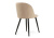 Стул Gabi 1 dark beige / black фото Стул Gabi 1 dark beige / black. Фото №3