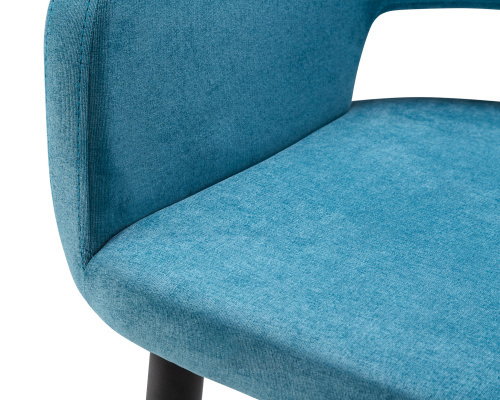 Кресло барное Oscar Сканди Блю/Черный. Фото №7