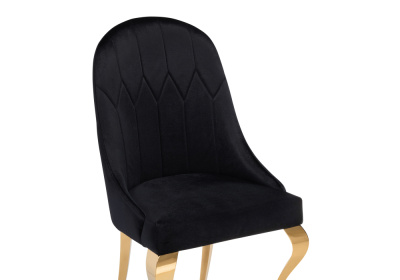 Стул на металлокаркасе Gustav black / gold фото Стул на металлокаркасе Gustav black / gold. Фото №5