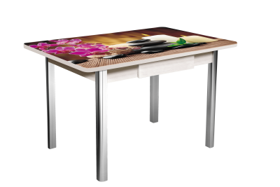 Стол Победа 1200 не раздвижной с ящиком. Фото