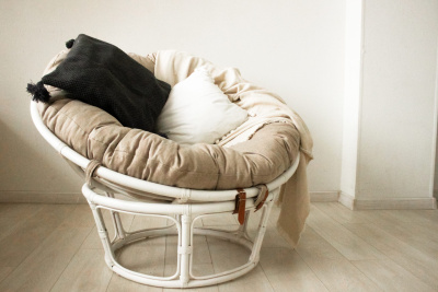 Подушка для кресла Папасан 23/01, цвет: бежевый. Фото