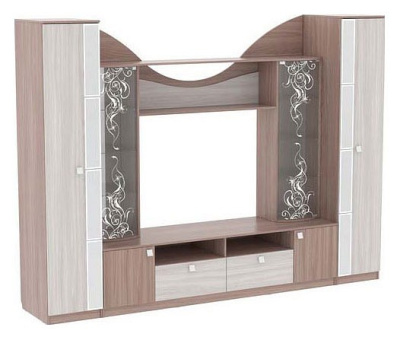 Гармония Шкаф 1-створчатый ясень шимо темный/ясень шимоСветлый фото Гармония Шкаф 1-створчатый ясень шимо темный/ясень шимоСветлый. Фото №2