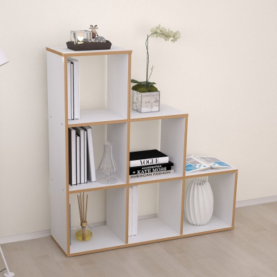 Стеллаж Polini Home Smart, белый фото Стеллаж Polini Home Smart, белый. Фото №5