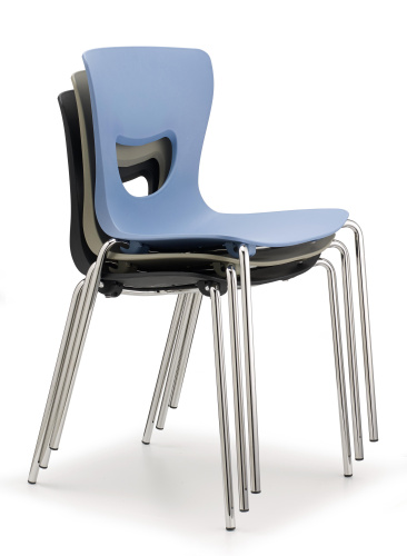 Стул PLUTO-4 черный каркас. Фото №3