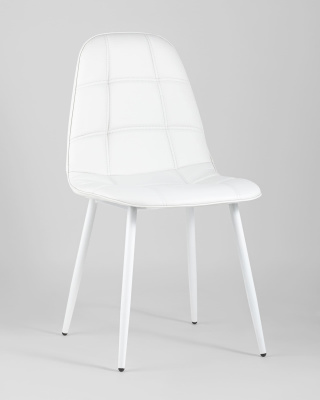 Стул Тейлор экокожа белый. Фото