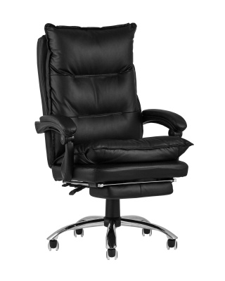 Кресло руководителя TopChairs Alpha черное фото Кресло руководителя TopChairs Alpha черное. Фото №2