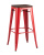 Стул барный TOLIX WOOD красный глянцевый. Фото №2